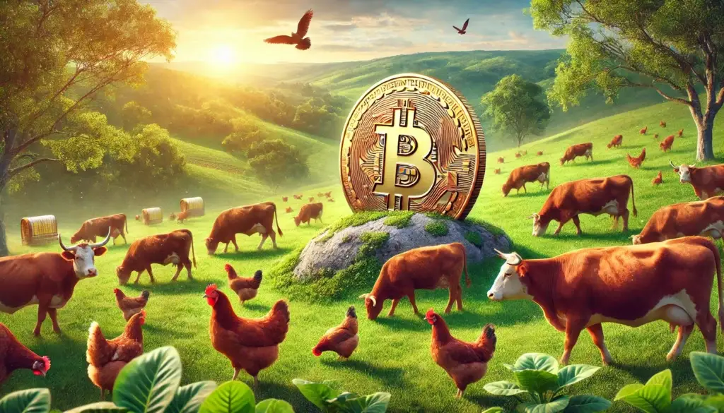 bitcoin landwirtschaft regeneration rinder diversität investmentfonds bodenfruchtbarkeit