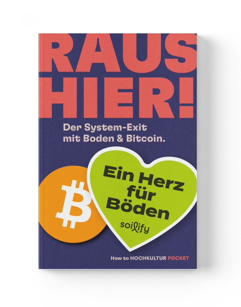 „Raus hier!“ ist das Manifest für den System-Exit: Stadtflucht, unabhängige Landwirtschaft und Bitcoin als Fundament einer freien Zukunft. Erfahre, warum die Industrialisierung der Landwirtschaft unsere Böden zerstört, warum Dörfer wiederbelebt werden müssen und wie Bitcoin den Ausstieg aus Fiat und staatlicher Kontrolle ermöglicht. Jetzt lesen und den ersten Schritt in die Unabhängigkeit machen!