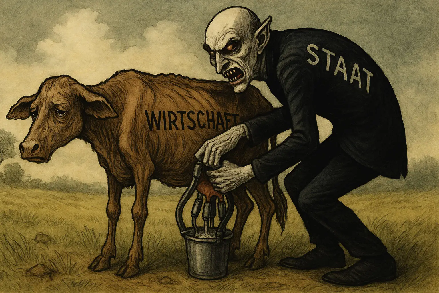 Warum MMT den Staat zum Parasiten macht: Eine kritische Analyse der Modern Monetary Theory. Warum Geld drucken nicht die Lösung ist und die Wirtschaft letztlich der Lebensnerv bleibt.