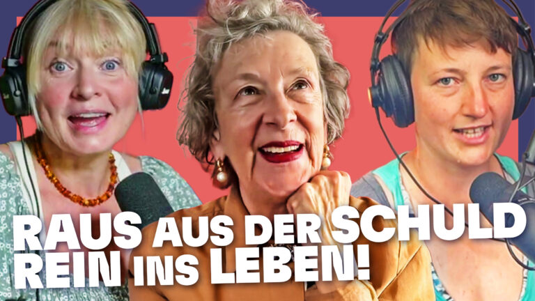 Jeannette Fischer, Psychoanalyse, Schuldgefühle, Schuld als Machtinstrument, Aggression erkennen, Anpassung, Eigenmacht, Lebenslust, Freiheit, Raus hier Podcast