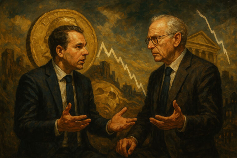 Fiatgeld, Inflation, Immobilienblase: Benjamin Mudlack und Daniel Model über Geld, Wahrheit und den Weg in eine freie Zukunft. Jetzt Zusammenfassung lesen.