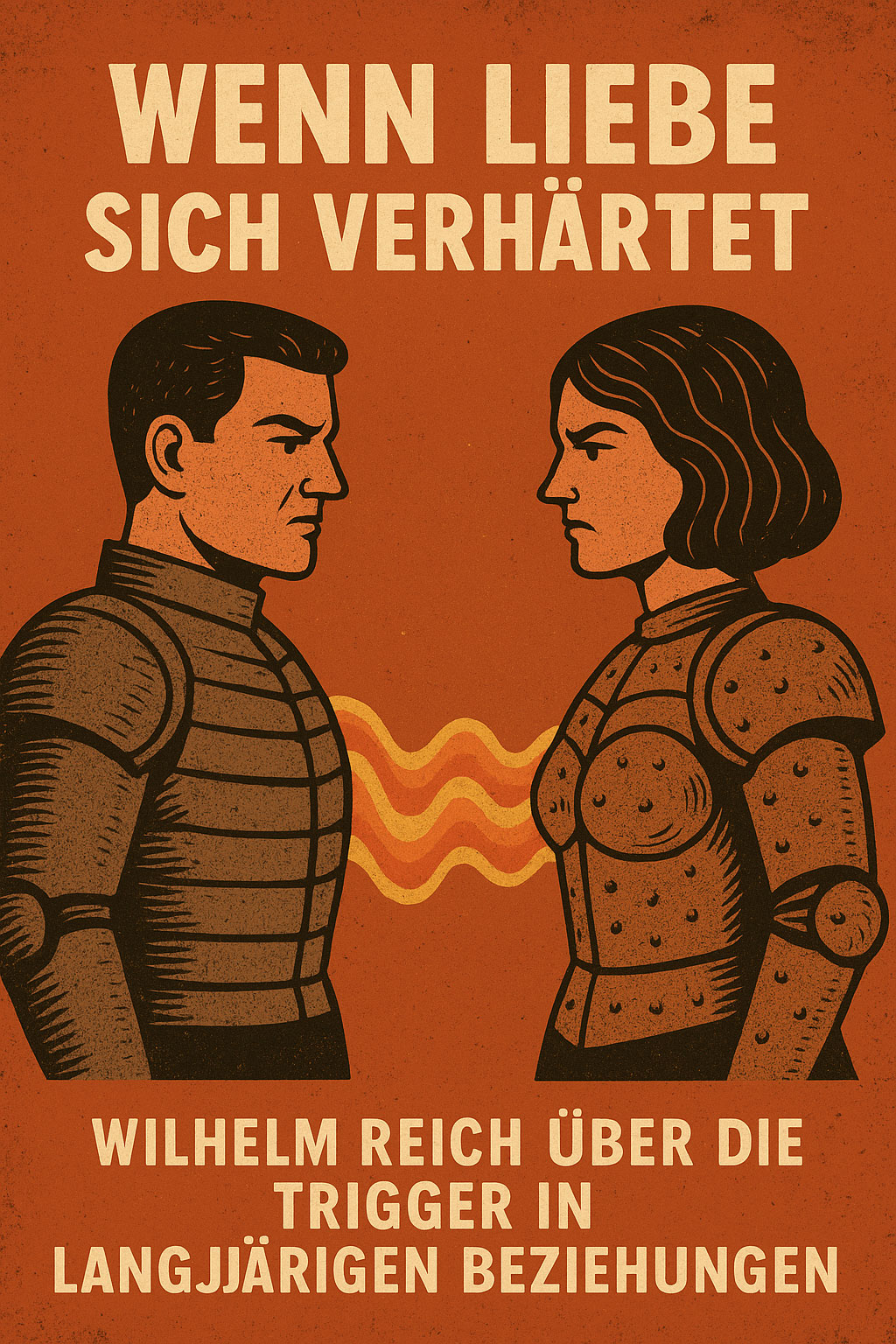 In langjährigen Beziehungen kennen Partner die Trigger des anderen immer besser. Wilhelm Reich hätte gesagt: Dort, wo wir uns am meisten nerven, staut sich unsere Lebensenergie. Ein psychoanalytischer Blick auf Panzerung, Nähe und Heilung.
