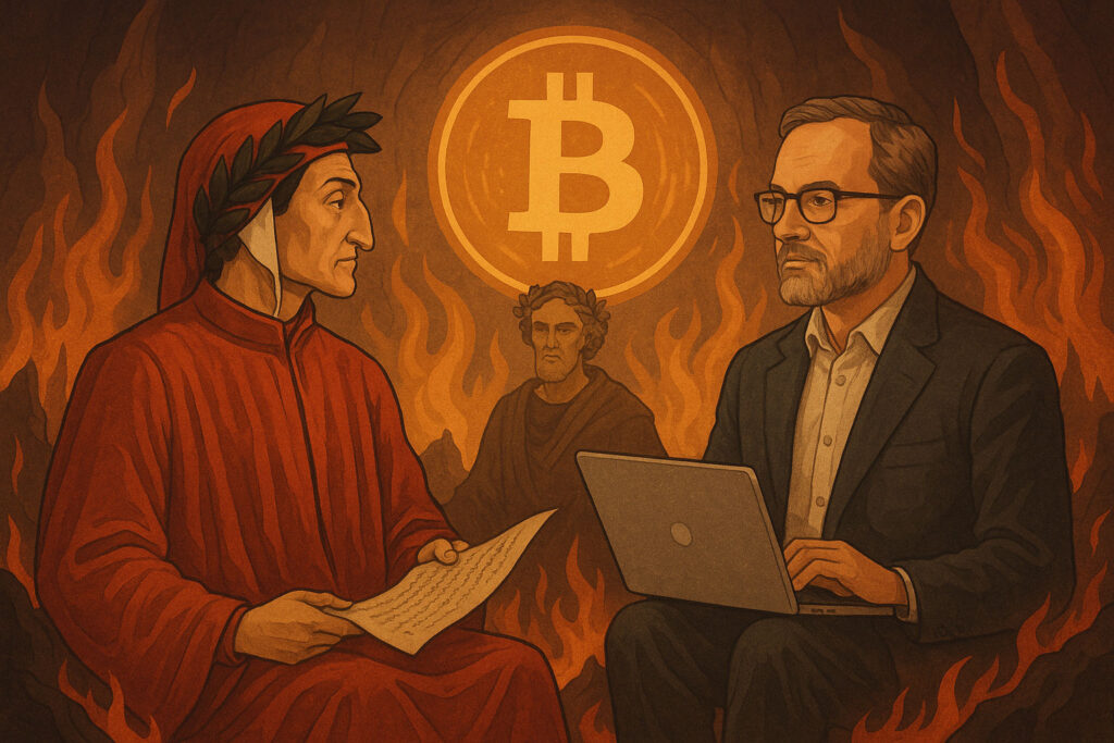Wie Dante sich selbst in die Hölle schrieb – und warum sogar der Mises-Ökonom Andreas Tiedtke heute noch mit ihm durch die Kreise des Fiat-Systems wandert.