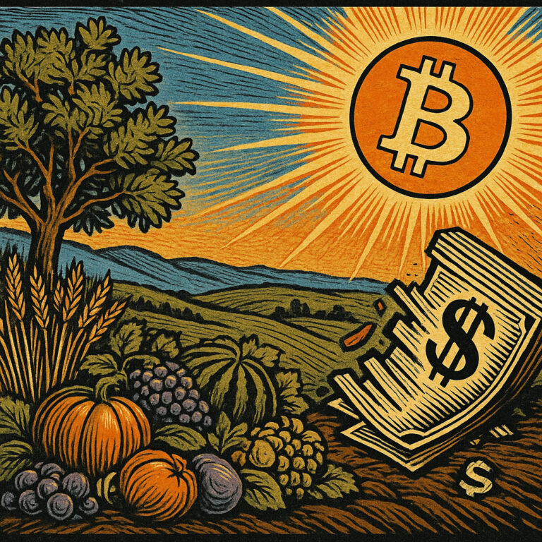 Dieser Hochkultur-Artikel erklärt, warum echte ökologische Regeneration in einem Fiatgeldsystem unmöglich ist und wie Bitcoin durch seine absolute Knappheit natürliche Kreisläufe, Bodenfruchtbarkeit und Überfluss wiederherstellt. Eine ökonomisch-philosophische Analyse im Licht der Österreichischen Schule.