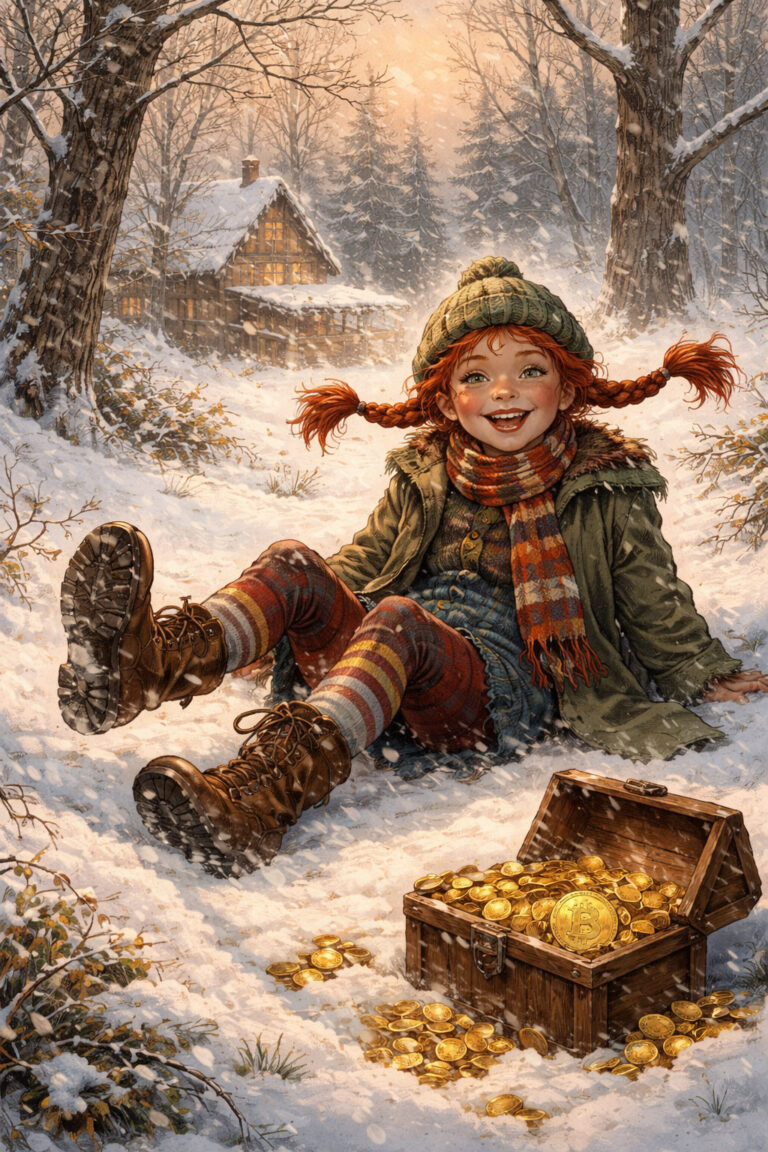 Was Corona, Zwang und Gehorsam mit einer ganzen Generation gemacht haben – und warum Pippi Langstrumpf heute aktueller ist denn je. Ein märchenhafter Hochkultur-Text über Freiheit, Ungehorsam, Bitcoin und den Mut, wieder selbst zu denken.