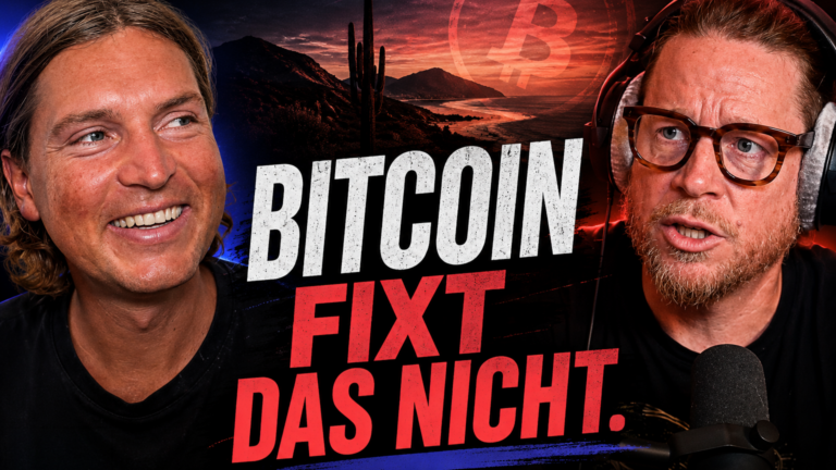 Zweieinhalb Stunden Lagerfeuer-Gespräch: Marc Guilliard (Bitcoin Hotel) und Timo über den Zerfall der Landwirtschaft, den digitalen Euro als Mauer und die Frage, wie man ein Leben baut, das hält.